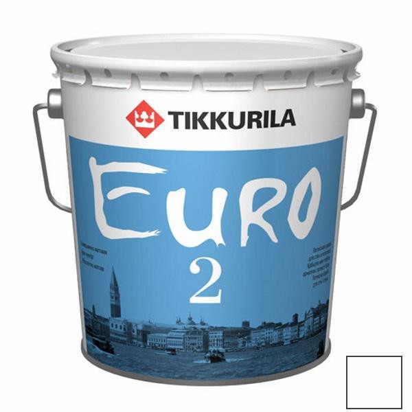 Краска Tikkurila ЕВРО-2, 9 л