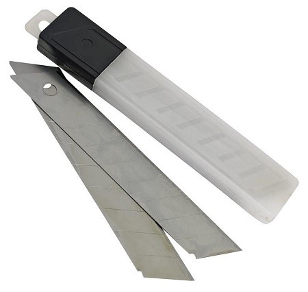 Лезвие запасное для ножей (25 мм, 10 штук)